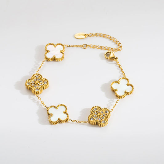 Kleeblatt Kette